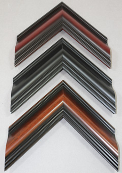 Order a few different frame corner samples if you are not sure which frame you want