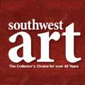 Southwest Art magazine website link and image
