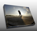 Romantic shots of the two of you together make great canvas prints