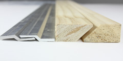 Z Bar Metal and Wood Materials