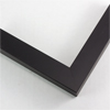 1 1/4  inch MATTE BLACK FLAT