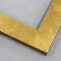 2 " Flat  Satin Gold