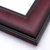 3 inch Mahogany Color Finish